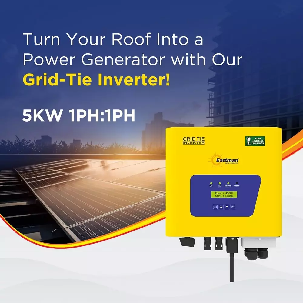 Grid Tie Inverter 5KW – 1PH
